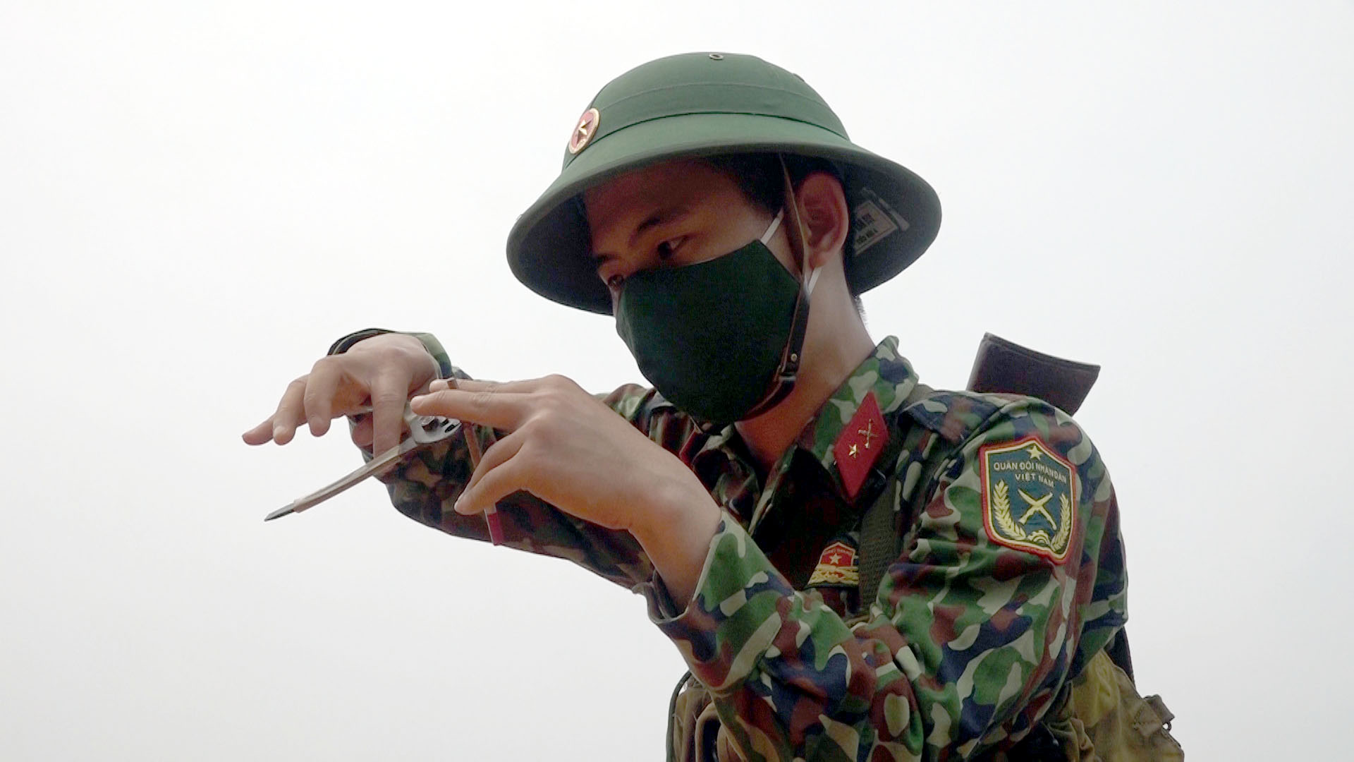 Những ngày về đích của chiến sĩ mới